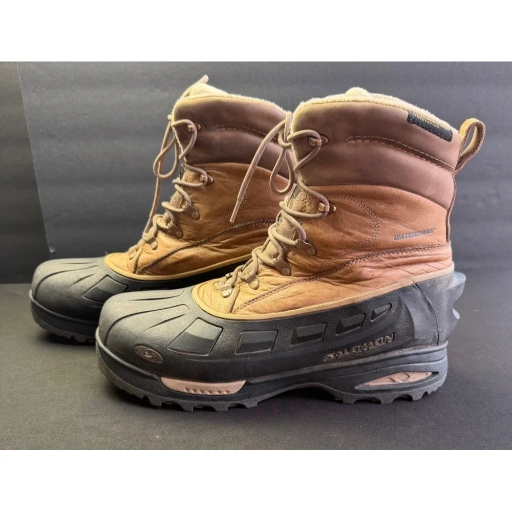 Salomon Scrambler FG TS Mens WaterProof Contragrip Hiking Boots 13 Thinsulate